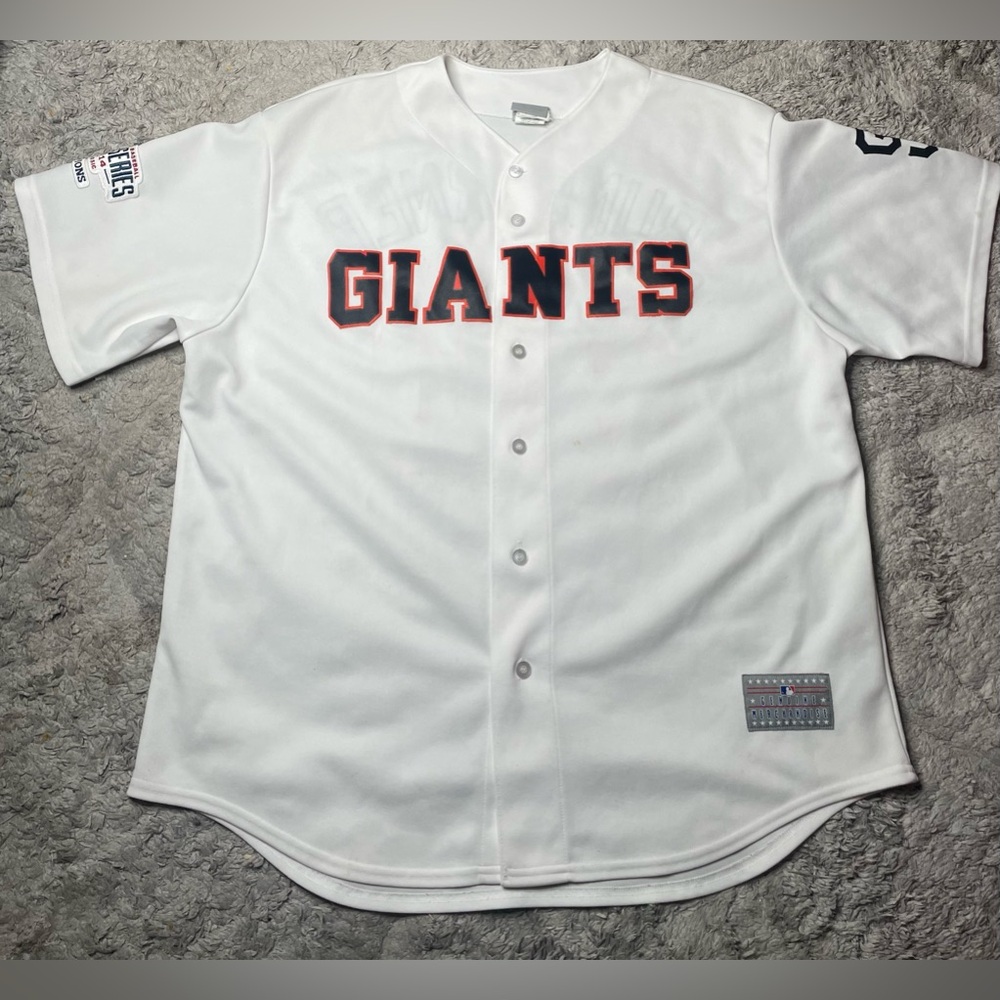 ⚾️San Francisco Giants Madison Bumgarner World Series 2014 Jersey MLB Size 2XL - Picture 10 of 16